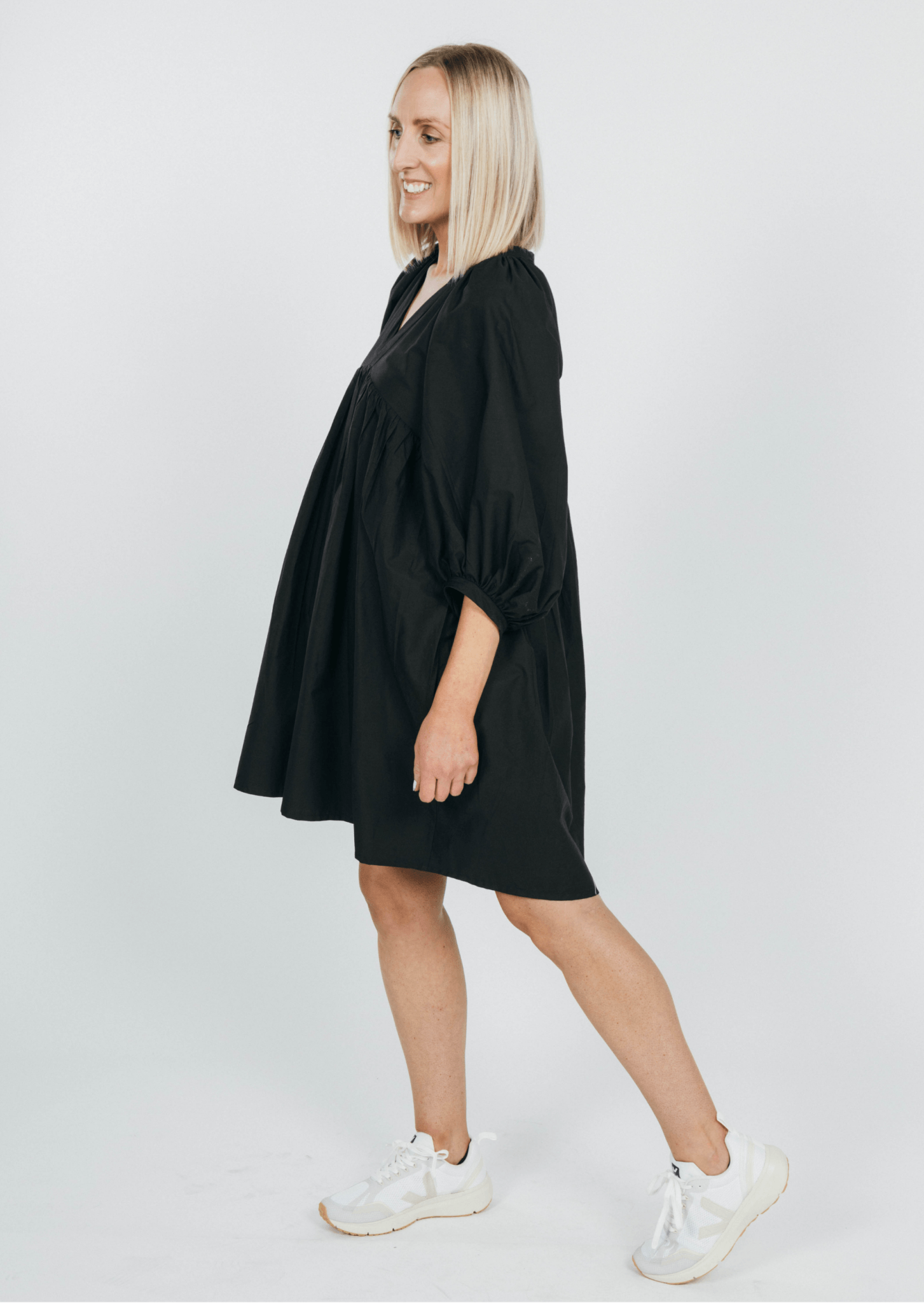 Anna Dress ~ Black - Ames Store NZ