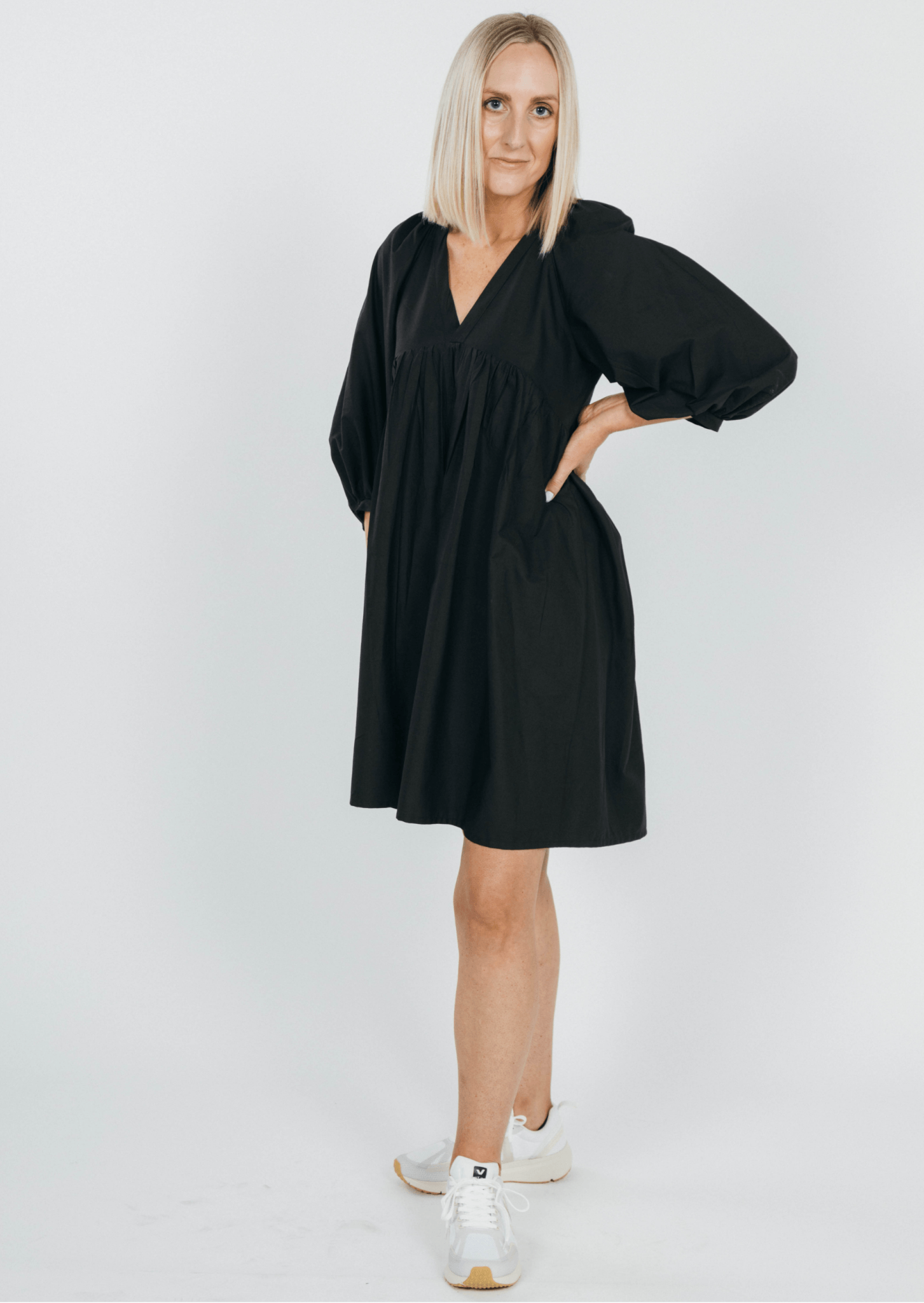 Anna Dress ~ Black - Ames Store NZ